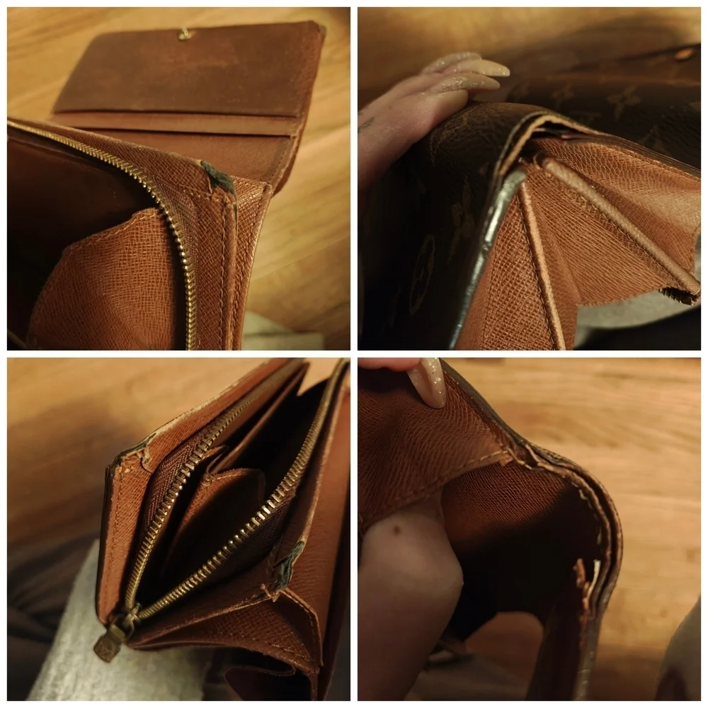 Louis Vuitton Monogram Porte Monnaie Tresor Wallet